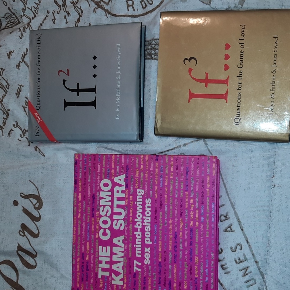 Books The Cosmo Kama Sutra Questions for the game if  the romantic journey